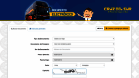 What Trance.cruzdelsur.com.pe website looked like in 2019 (4 years ago)