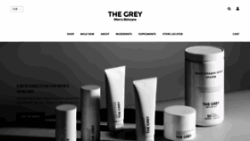 What Thegreymensskincare.com website looked like in 2019 (4 years ago)