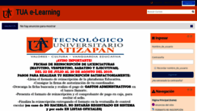 What Testmoodatizapan.tua.mx website looked like in 2019 (4 years ago)