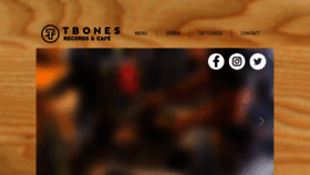 What Tbonescafe.com website looked like in 2019 (4 years ago)