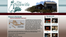 What Theseawife.com website looked like in 2019 (4 years ago)