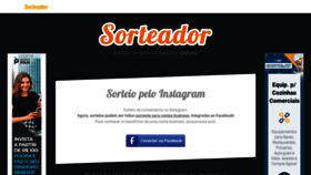 What Temp1.sorteador.com.br website looked like in 2019 (4 years ago)