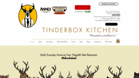 What Tinderboxkitchen.com website looked like in 2019 (4 years ago)