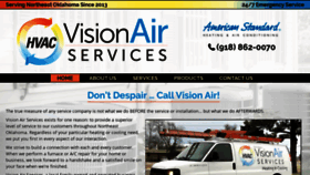What Tulsa-hvac.com website looked like in 2019 (4 years ago)