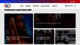 What Tamilrockers.org.uk website looked like in 2019 (4 years ago)
