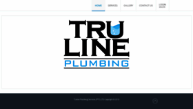 What Trulineplumbing.co.za website looked like in 2019 (7 years ago)