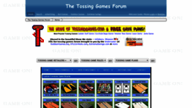 What Tossinggames.com website looked like in 2019 (4 years ago)