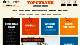 What Topcubans.com website looked like in 2019 (4 years ago)