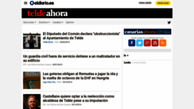 What Teldeahora.es website looked like in 2019 (4 years ago)