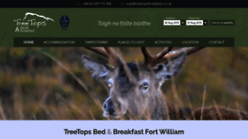 What Treetopsfortwilliam.co.uk website looked like in 2019 (6 years ago)