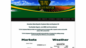 What Tripro.ca website looked like in 2019 (4 years ago)