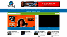 What Tvsaj.com.br website looked like in 2019 (4 years ago)