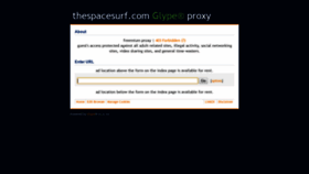 What Thespacesurf.com website looked like in 2019 (4 years ago)