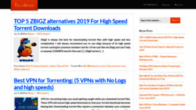 What Techspree.net website looked like in 2019 (4 years ago)