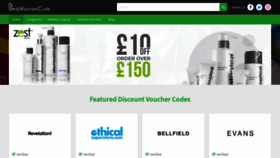What Topvoucherscode.co.uk website looked like in 2019 (4 years ago)