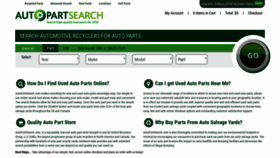 What Tri-starparts.autopartsearch.com website looked like in 2019 (4 years ago)