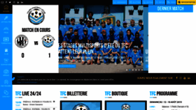 What Toursfc.fr website looked like in 2019 (4 years ago)