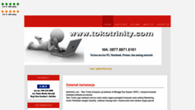 What Tokotrinity.com website looked like in 2019 (4 years ago)