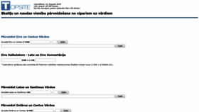 What Topsite.lv website looked like in 2019 (4 years ago)
