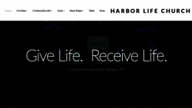 What Theharborlife.com website looked like in 2019 (4 years ago)
