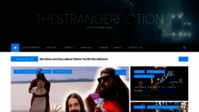 What Thestrangerfiction.com website looked like in 2019 (4 years ago)
