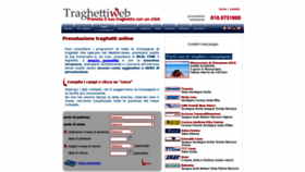 What Traghettiweb.it website looked like in 2019 (4 years ago)