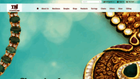 What Tbjewellery.com website looked like in 2019 (4 years ago)