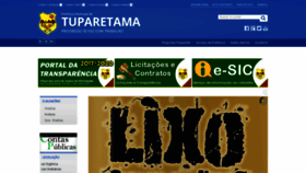 What Tuparetama.pe.gov.br website looked like in 2019 (4 years ago)