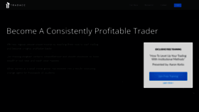 What Tradacc.com website looked like in 2019 (4 years ago)