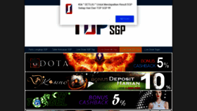 What Topsgp.com website looked like in 2019 (4 years ago)