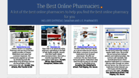 What Thebestonlinepharmacies.net website looked like in 2019 (4 years ago)