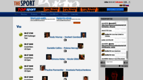 What Thesport.sx website looked like in 2019 (6 years ago)