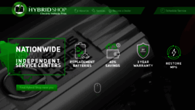 What Thehybridshop.com website looked like in 2019 (4 years ago)