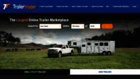 What Trailertraders.com website looked like in 2019 (4 years ago)
