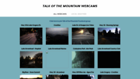 What Talkofthemountain.net website looked like in 2019 (4 years ago)