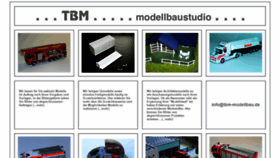 What Tbm-modellbau.de website looked like in 2019 (4 years ago)