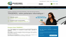 What Trademos.fr website looked like in 2019 (4 years ago)