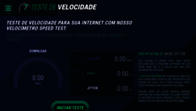 What Teste-de-velocidade.com website looked like in 2019 (4 years ago)