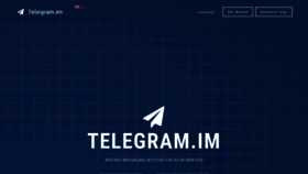 What Telegram.im website looked like in 2019 (4 years ago)