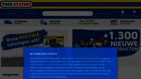 What Toolstation.be website looked like in 2019 (4 years ago)