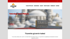 What Tekirdagtaksiplakasi.com website looked like in 2019 (4 years ago)