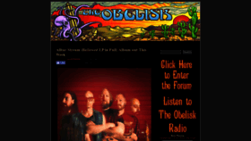 What Theobelisk.net website looked like in 2019 (4 years ago)