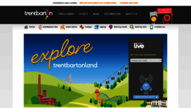 What Trentbarton.co.uk website looked like in 2019 (4 years ago)