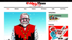 What Thefridaytimes.com website looked like in 2019 (4 years ago)