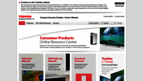 What Toshiba-om.net website looked like in 2019 (4 years ago)