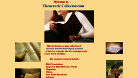 What Theocraticcollector.com website looked like in 2019 (4 years ago)