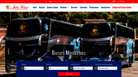 What Transportesjuliocesar.com.pe website looked like in 2019 (4 years ago)