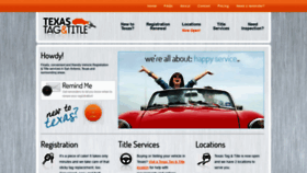What Texastagandtitle.com website looked like in 2019 (4 years ago)