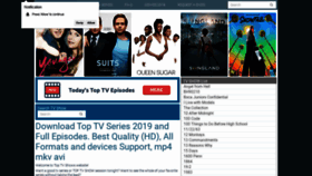 What Toptvshows.tv website looked like in 2019 (4 years ago)