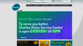 What Touch.com.lb website looked like in 2019 (4 years ago)